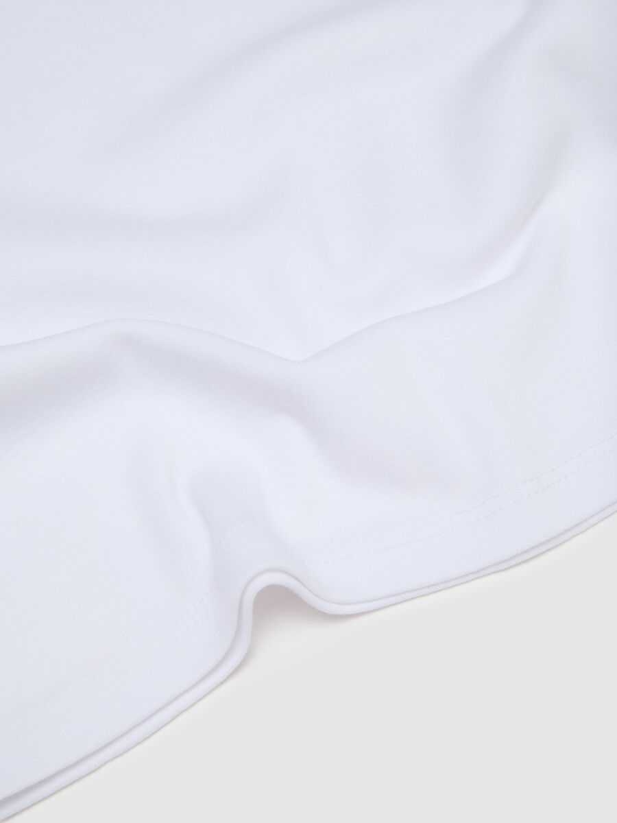 Children's white cotton vest regular fit_2