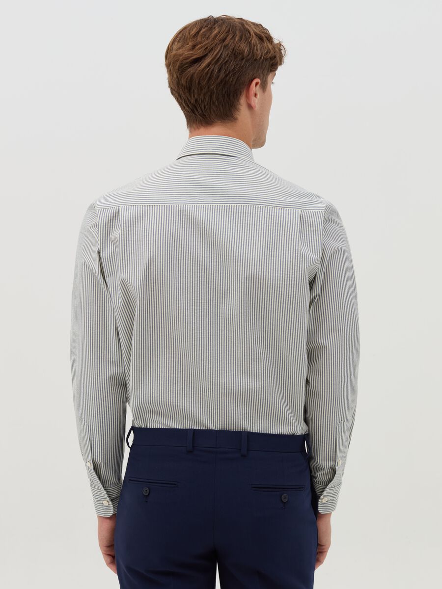 Regular-fit striped cotton shirt_1