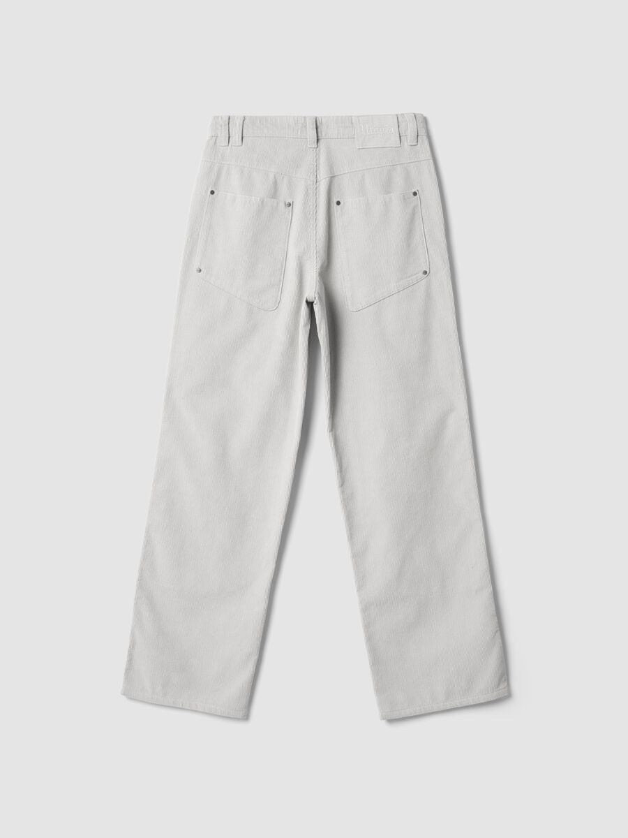 Corduroy Carpenter Pants Light Beige_5