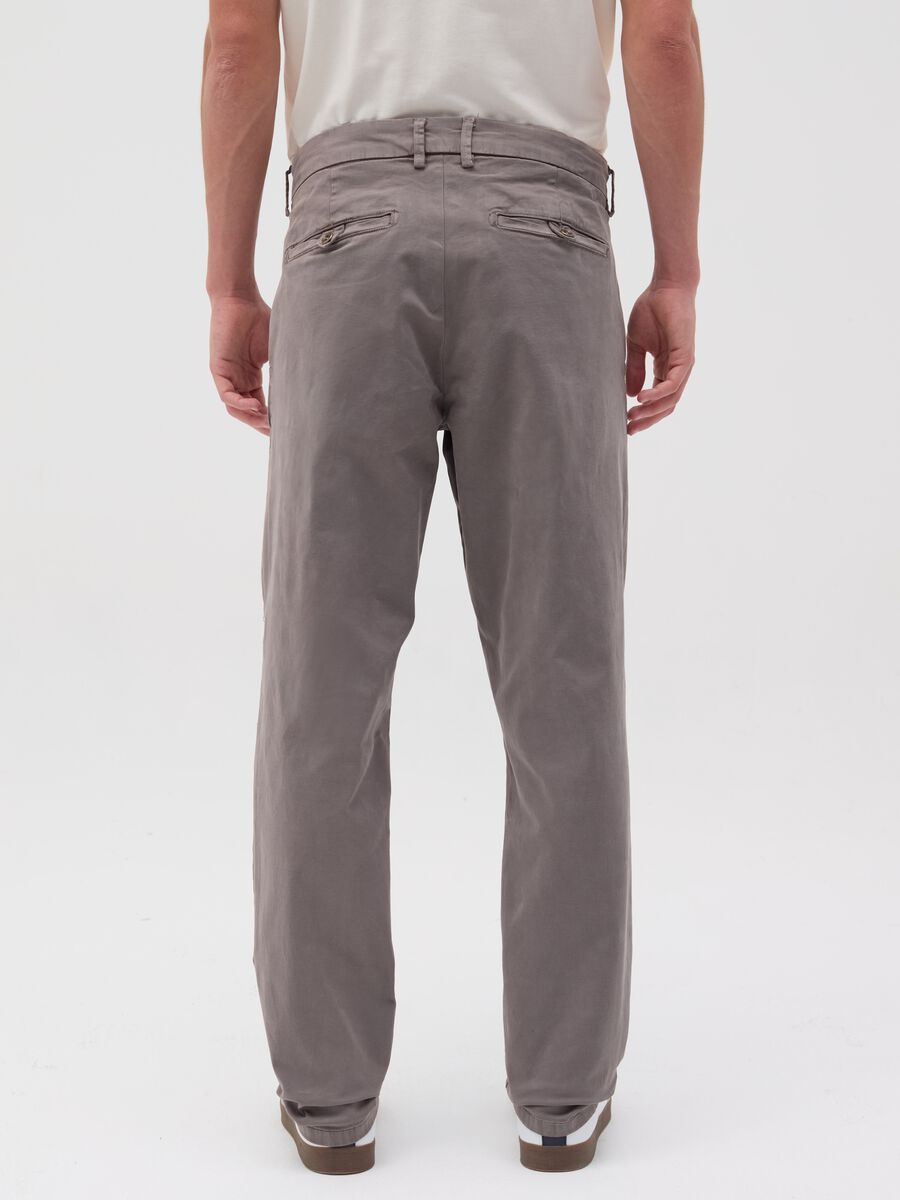 Slim-fit, stretch cotton chinos_2