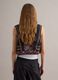Black pure cotton gilet with embroidery_3
