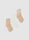 Multicolour Cotton Blend Socks Tripack_0
