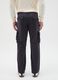 Blue stretch cotton slim fit cargo trousers_2