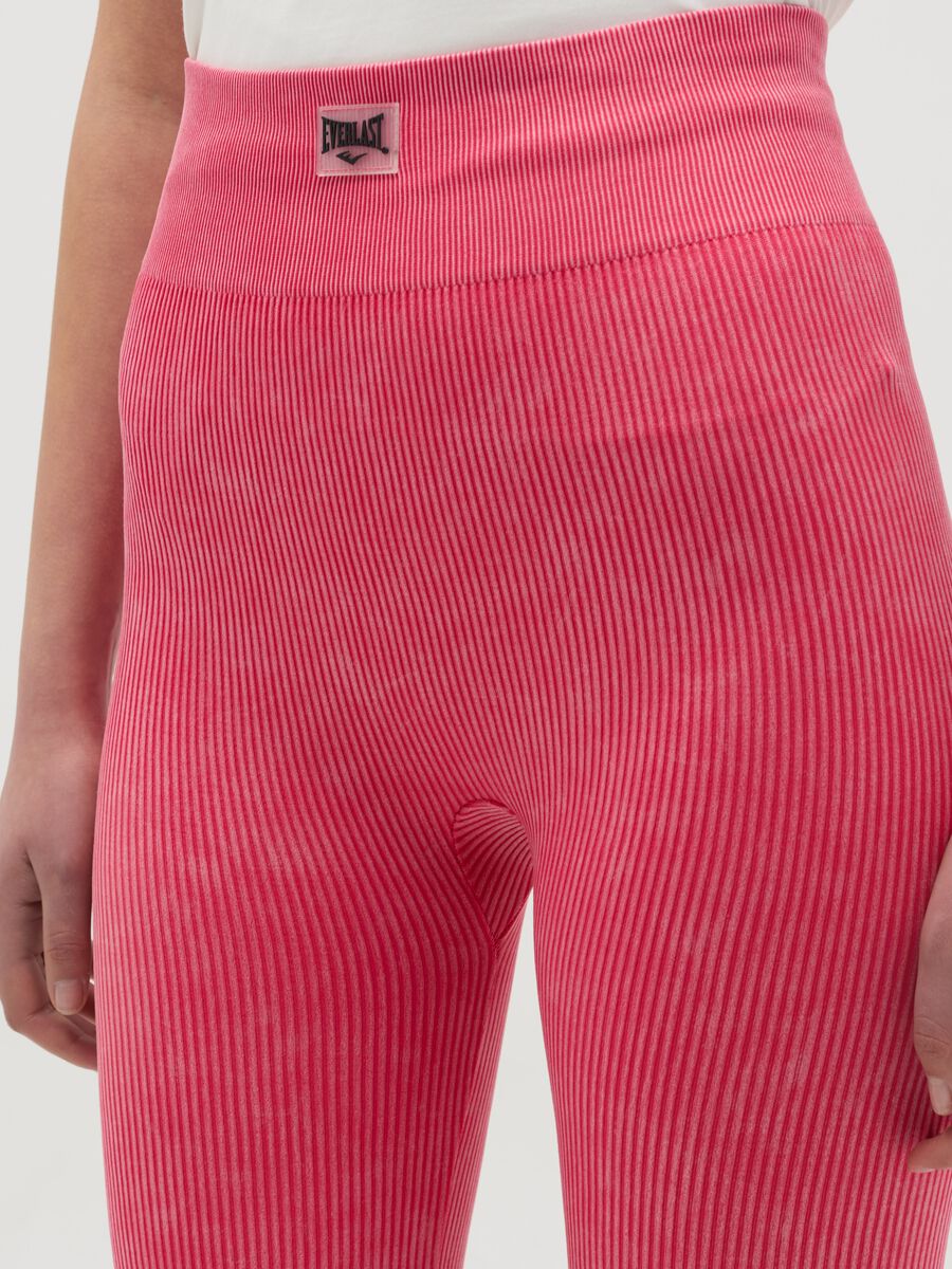 Stretch ribbed leggings_3