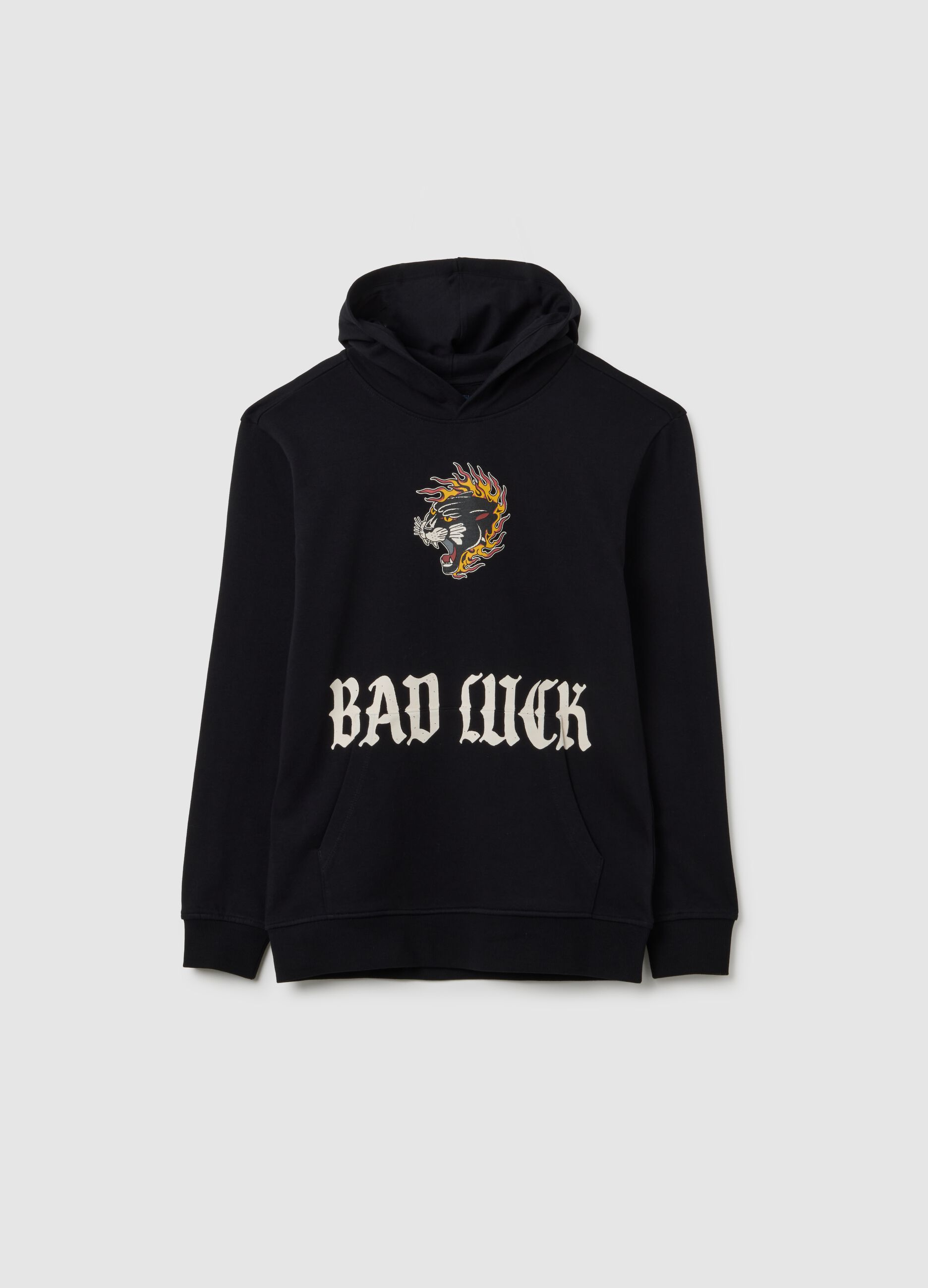 Black Hoodie Sweatshirt for Boys