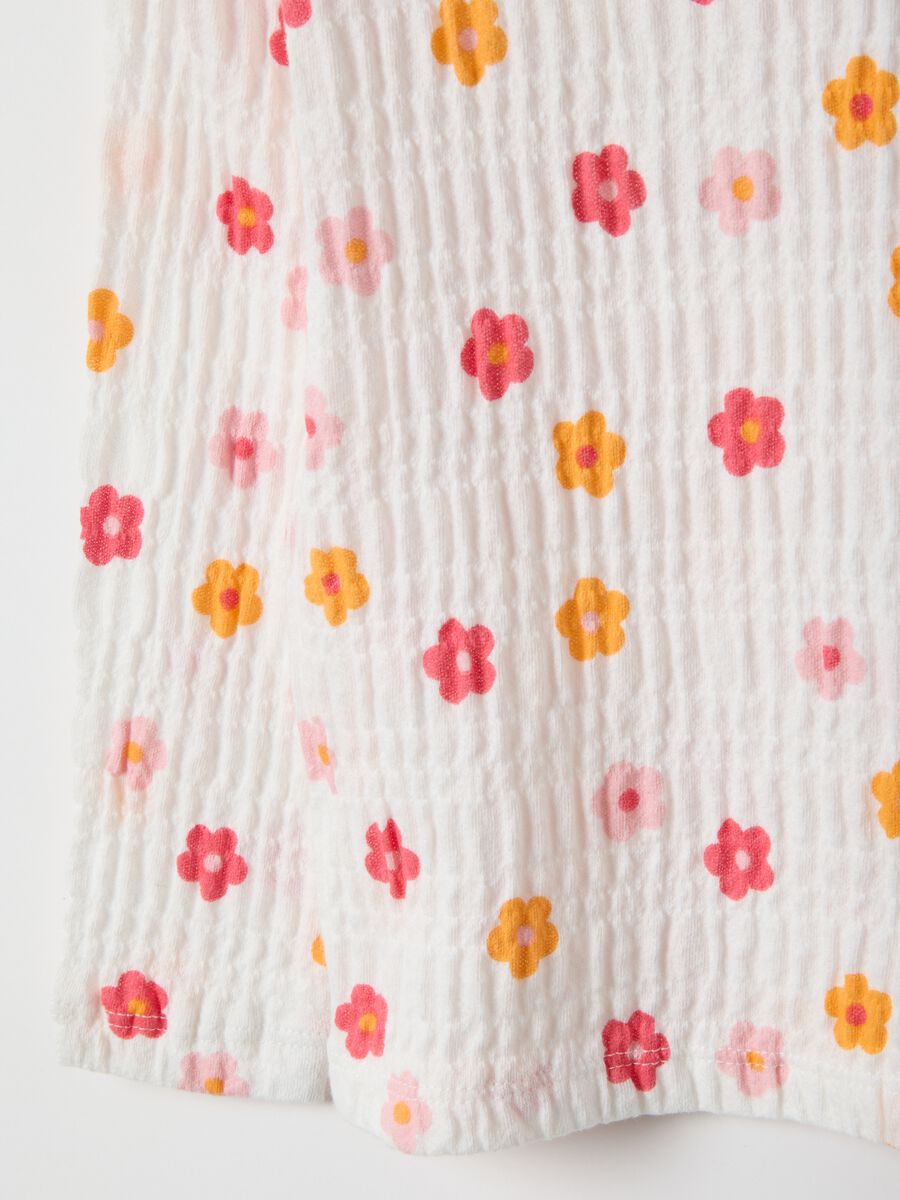 Regular fit multicolour stretch cotton girl&rsquo;s top_2