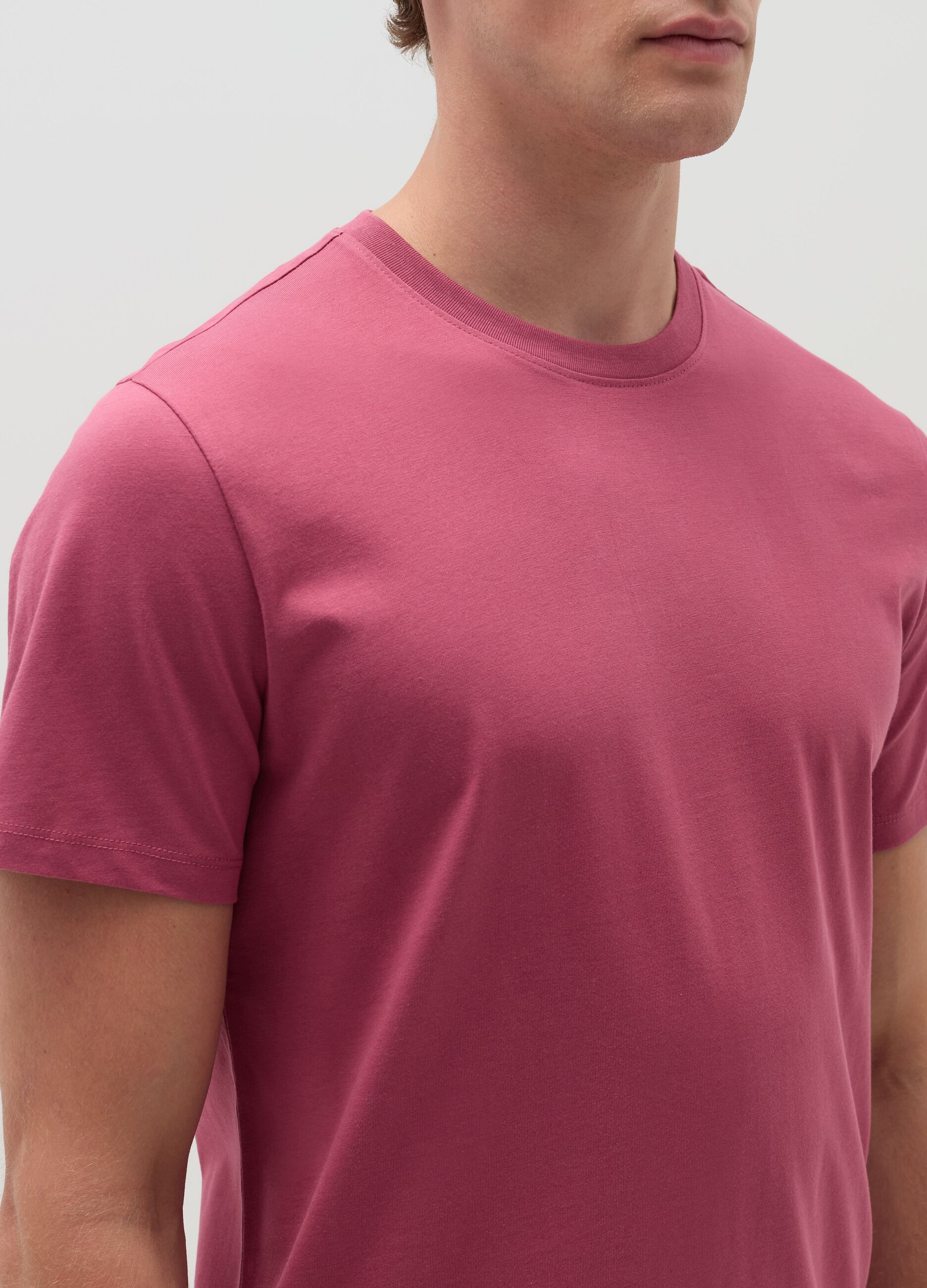 T shirt e Magliette Uomo Rosa OVS