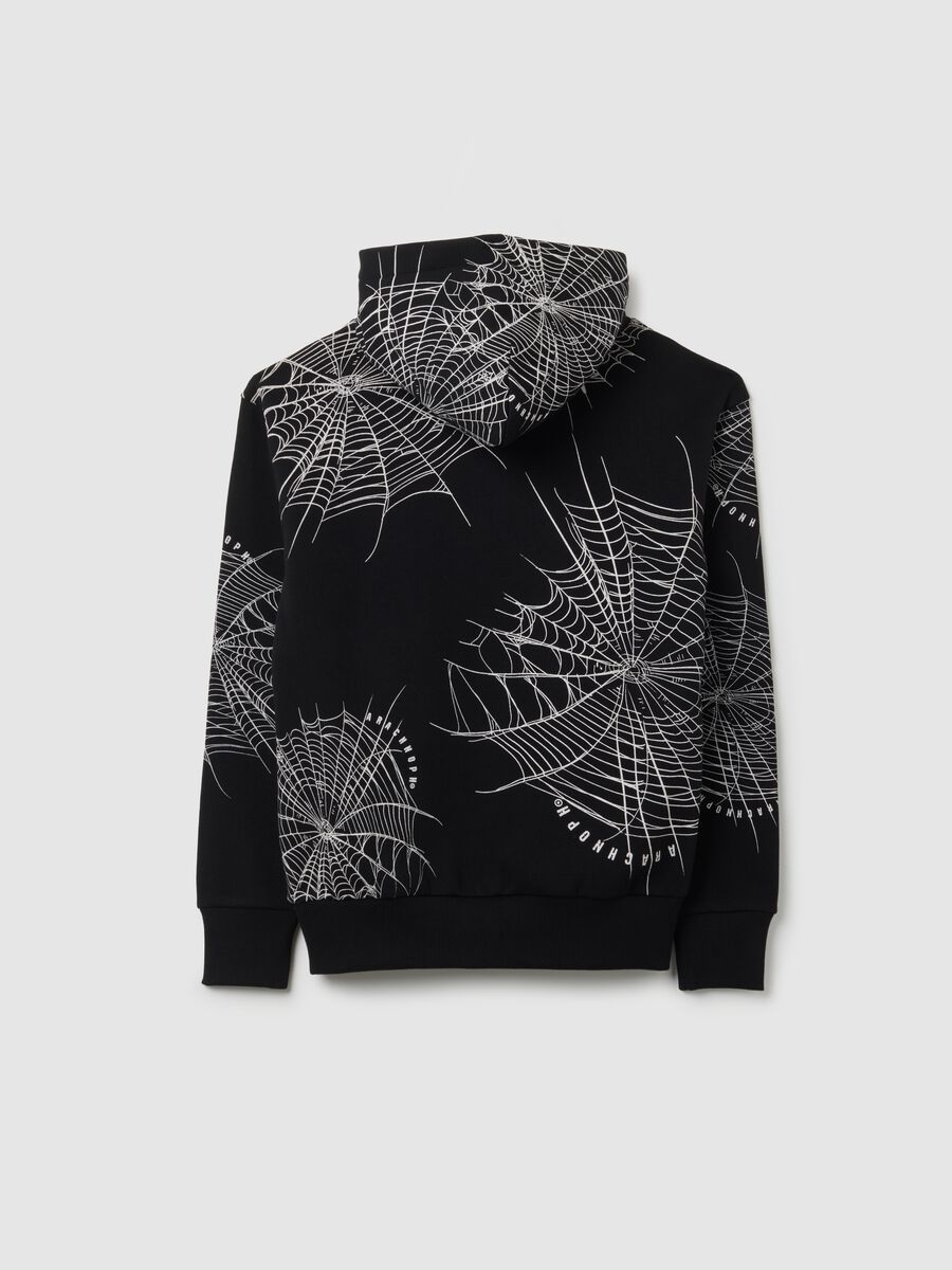 Boy's Multicolour Cotton Blend Regular Fit Sweatshirt_4