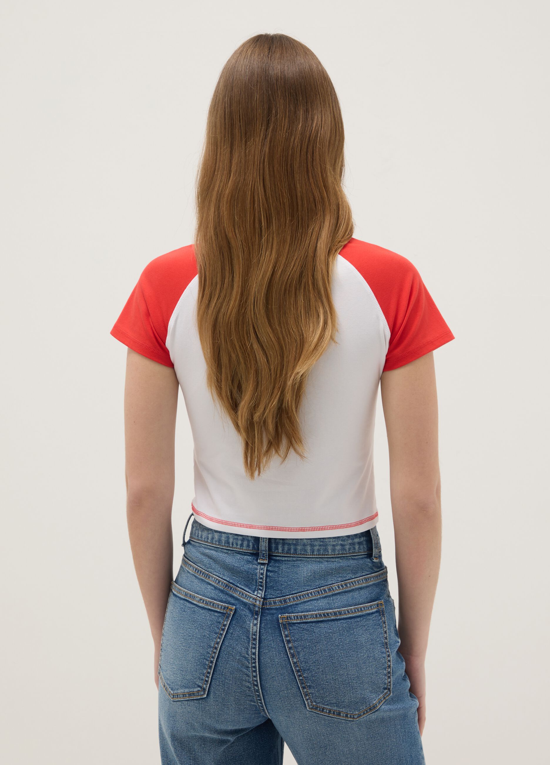 Pure cotton multicolour regular fit New York Red Bulls logo t-shirt