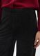 Black wide-leg trousers with glitter_3