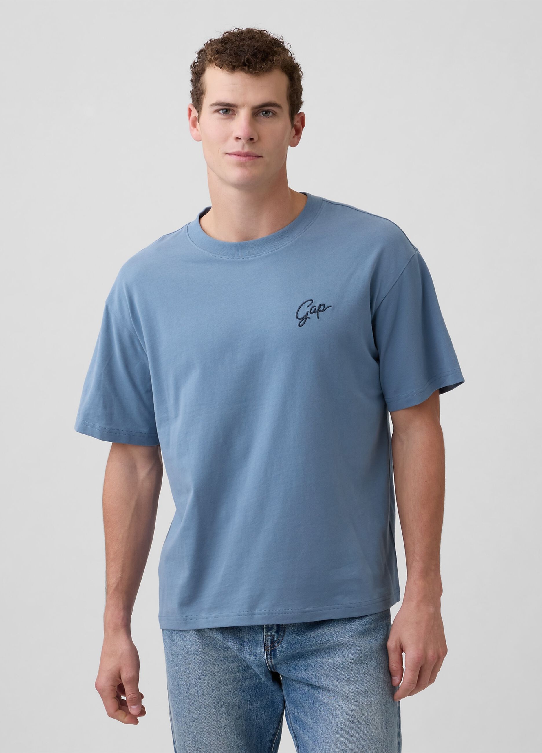 Pure cotton short-sleeve T-shirt