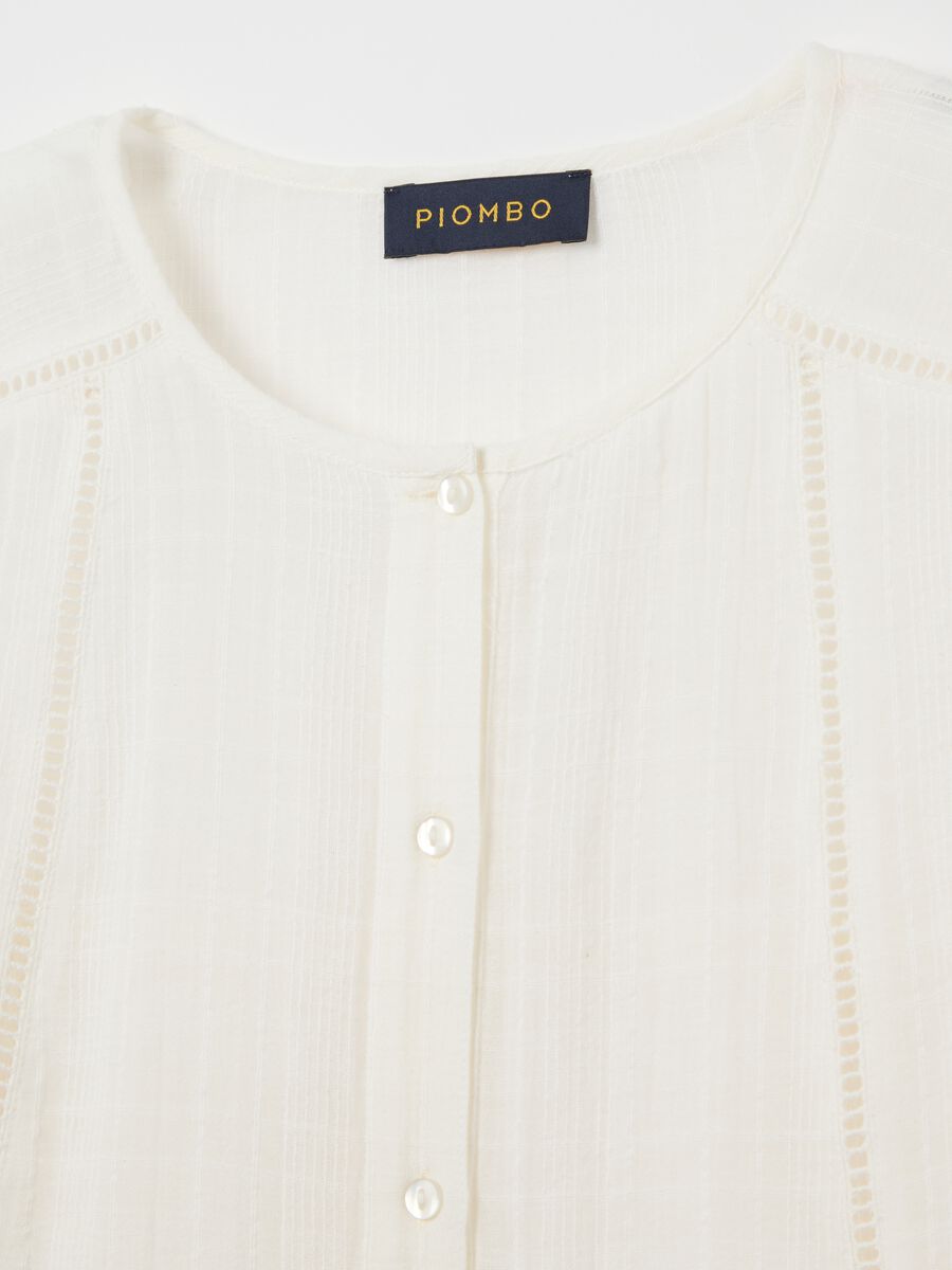 White blouse in cotton_5