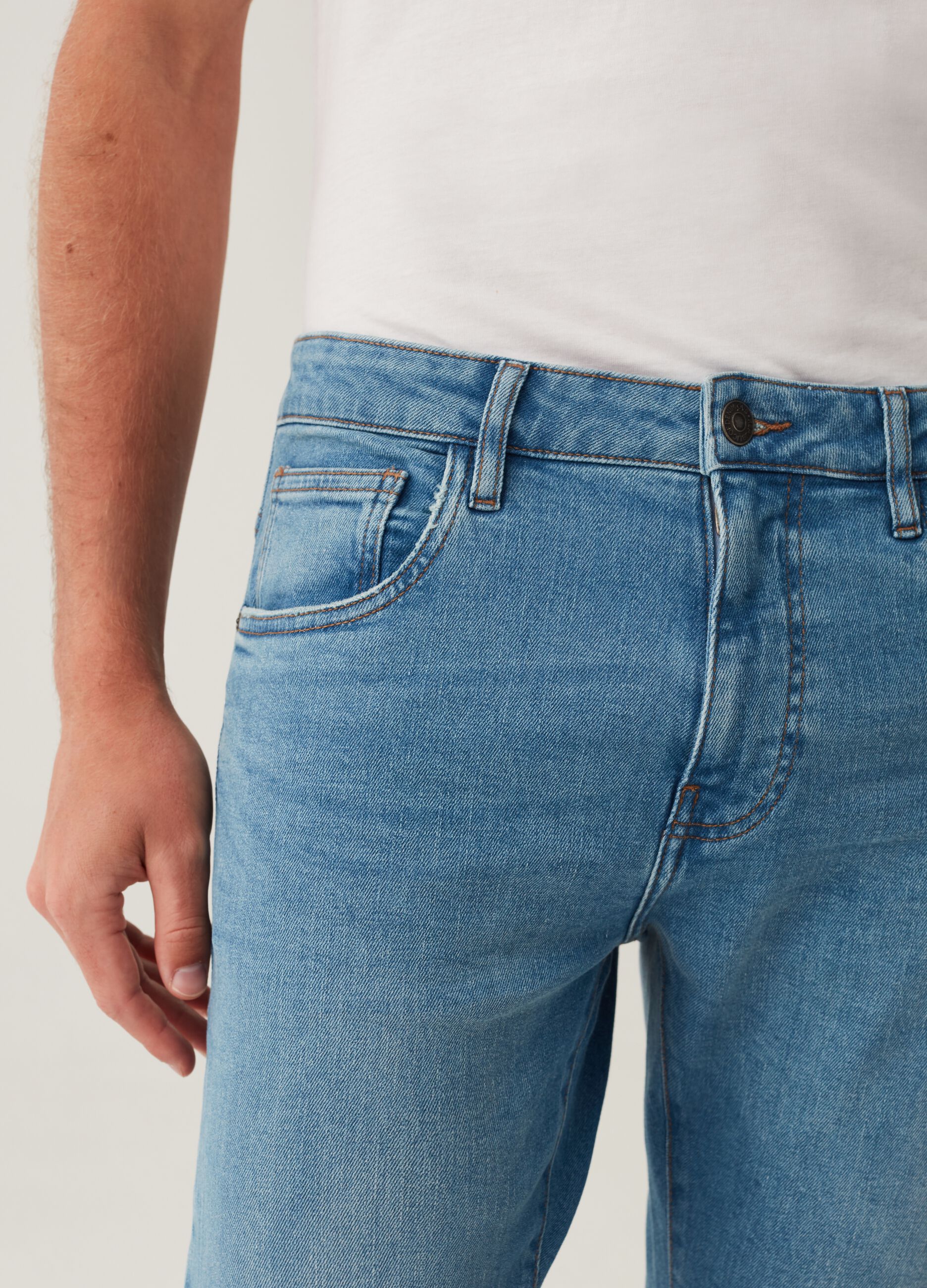 Jeans skinny fit cinque tasche_3