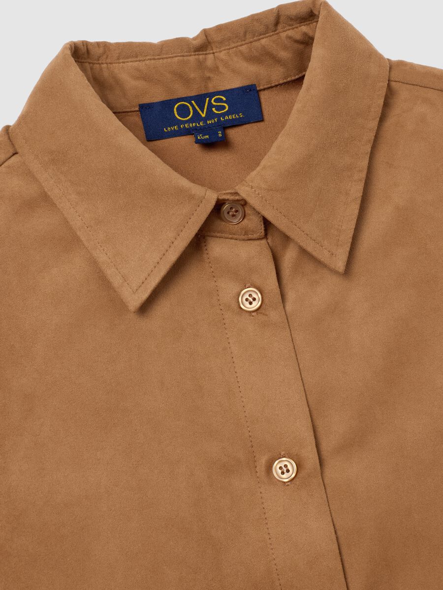 Brown Regular Fit Shirt_5