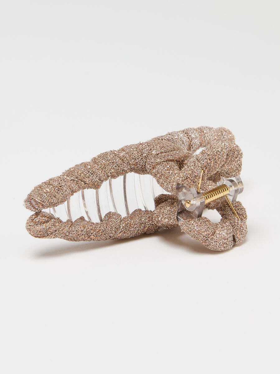 Hair clip in lurex_1