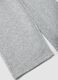 Jogger wide leg grigio melange con vita elasticizzata_3