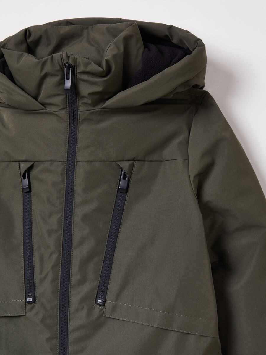 Parka imbottito con cappuccio_2