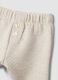 Beige two-piece organic cotton-blend set for baby_3