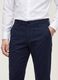 Blue slim-fit chino trousers in lyocell and stretch cotton_3