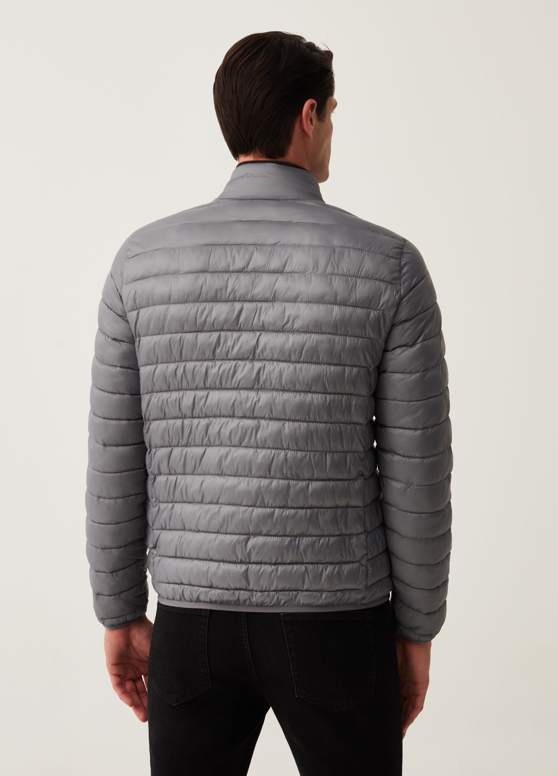 Piumino ultralight a collo alto_2