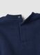 Felpa blu navy in misto cotone con girocollo Mario Kart_3