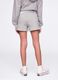Grey shorts with drawstring and logo patch_2