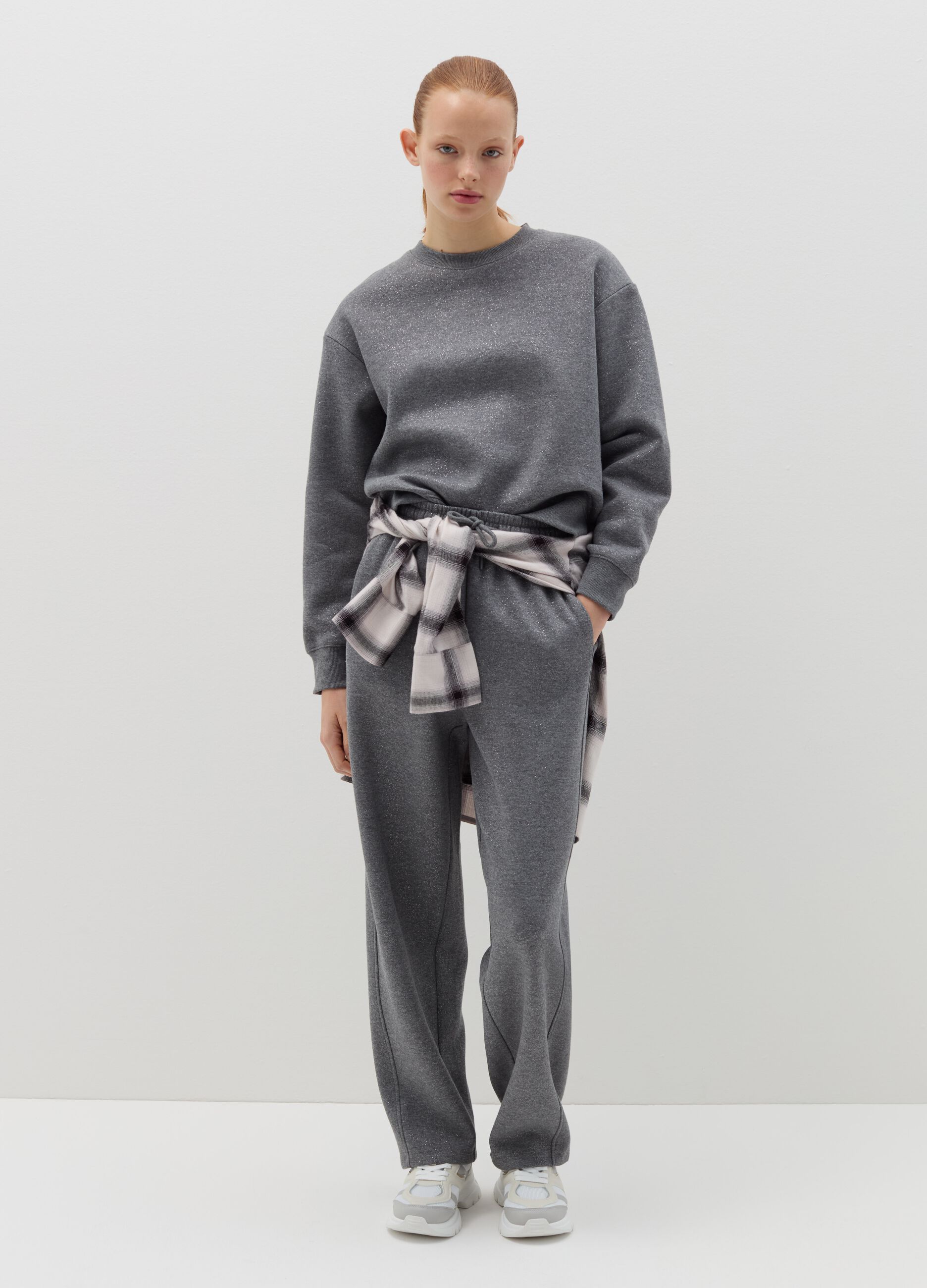 Pantaloni Tuta Donna Grigio OVS