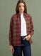 Camicia verde a quadri in flanella di puro cotone regular fit_2