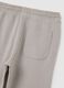 Children's grey cotton jogger trousers regular fit_3