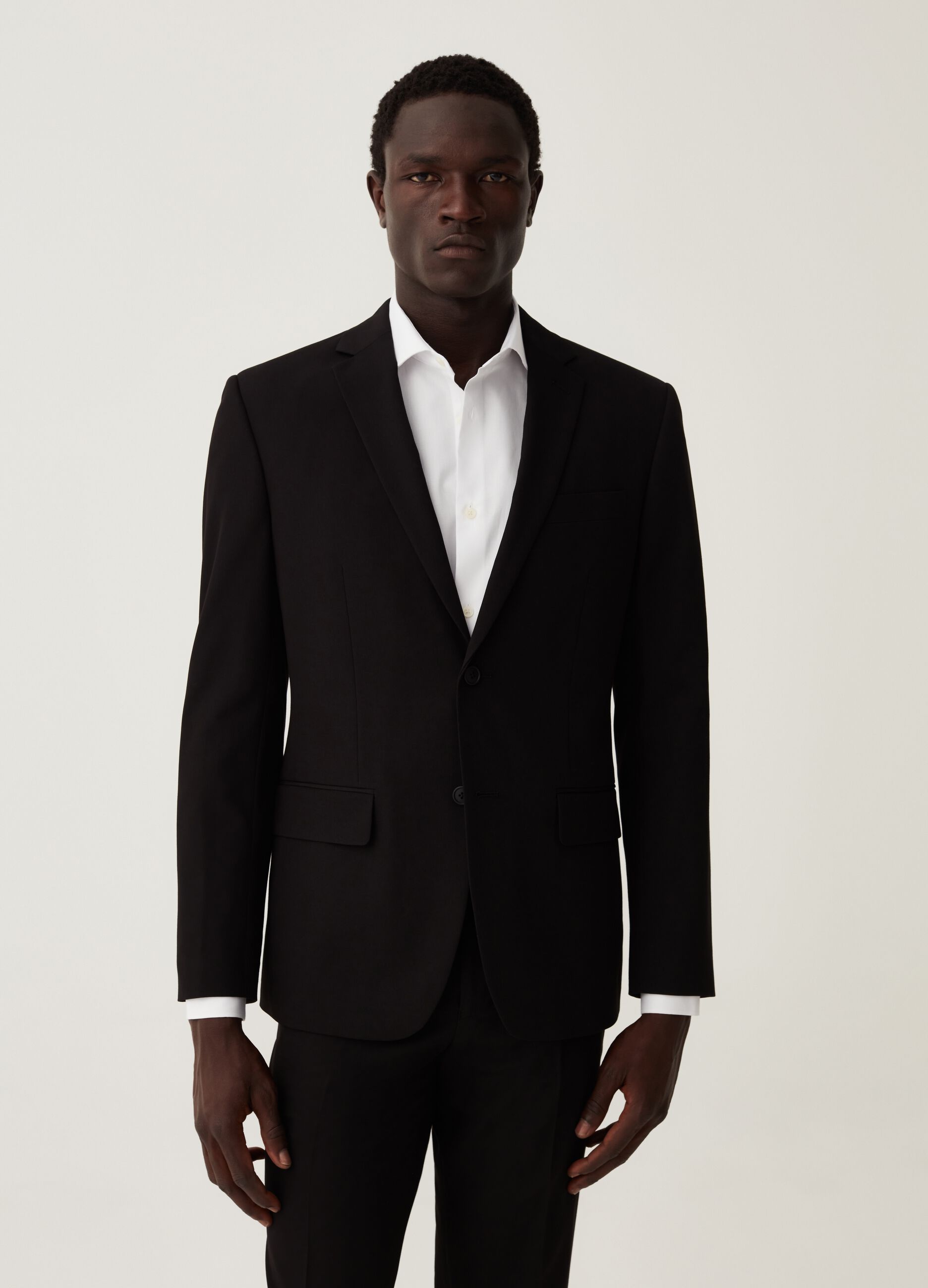 Blazer stretch nero_0
