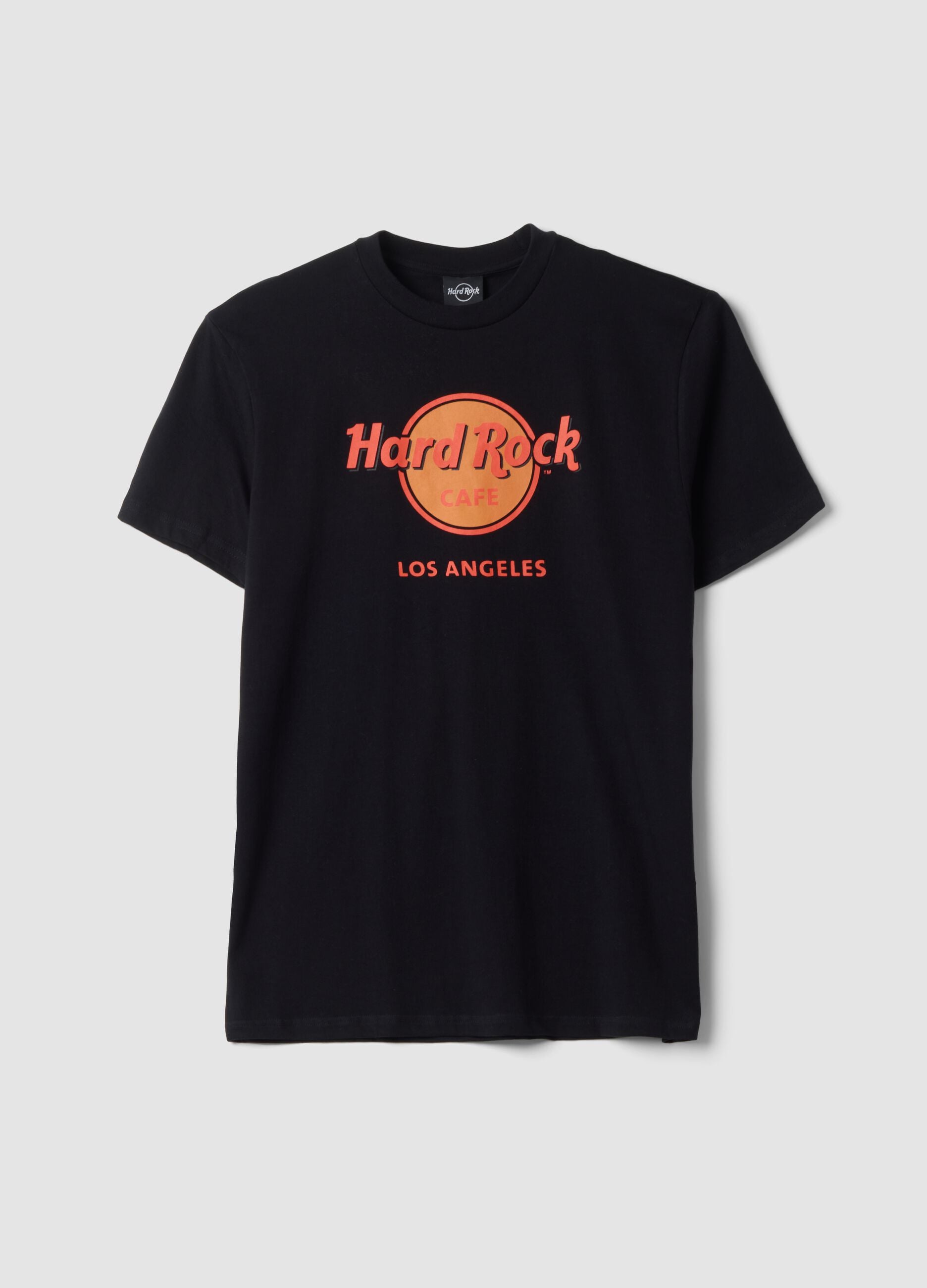 Black 100% cotton T-shirt with Hard Rock Cafe print