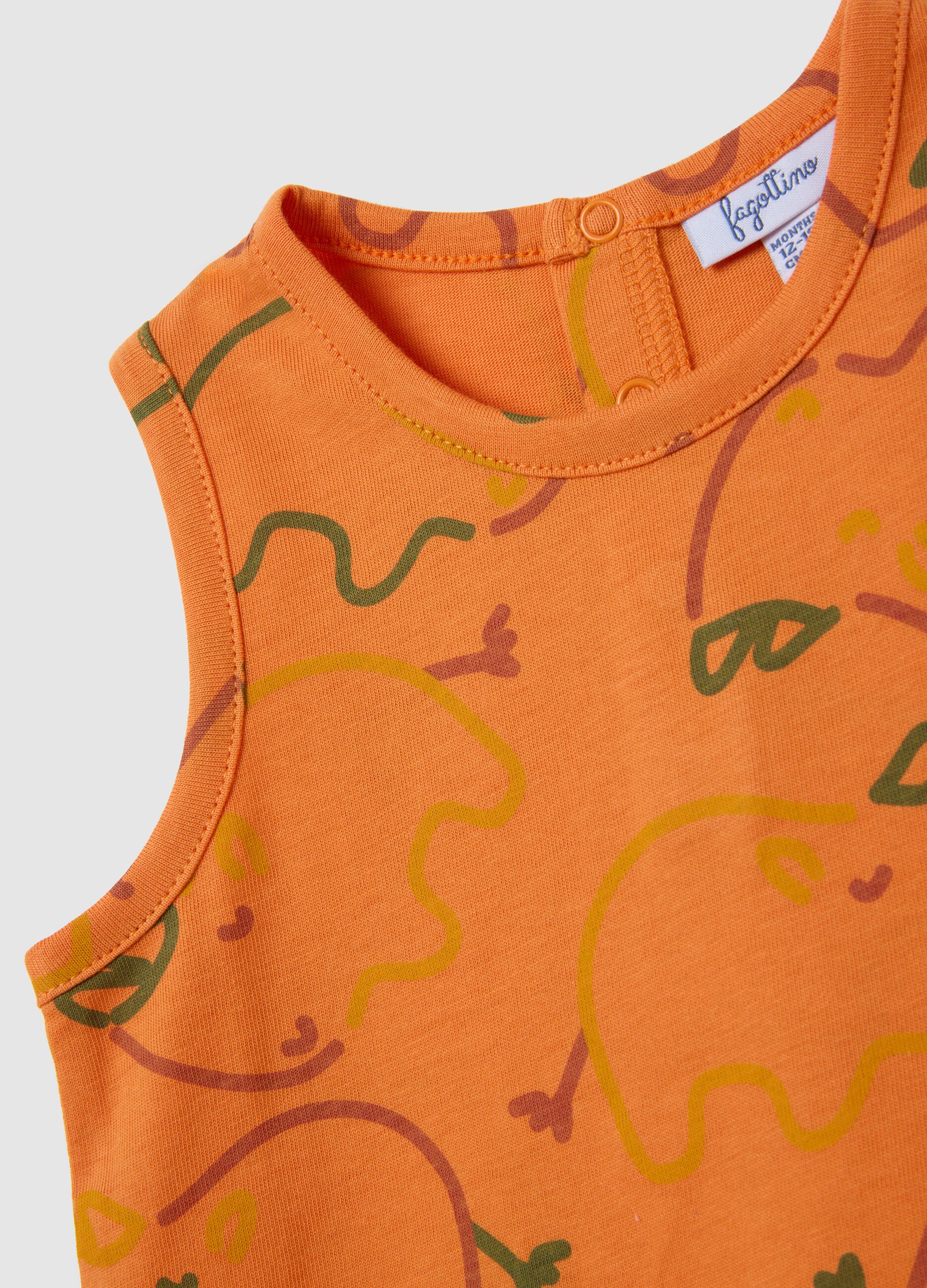 Kids' multicolour pure cotton regular fit t-shirt with print