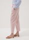 Pink regular-fit stretch cotton trousers_3