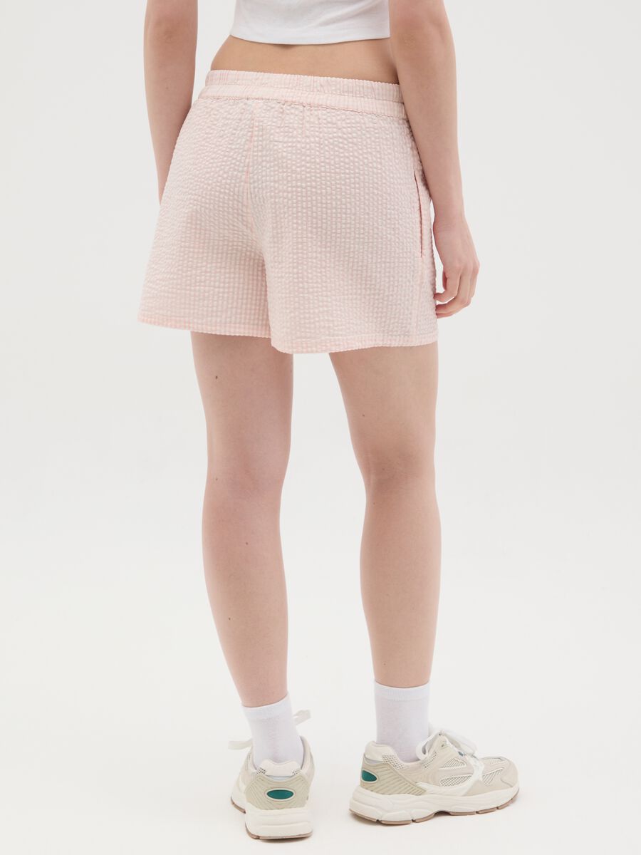 Boxer shorts in patterned seersucker_3