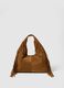 Brown fringe handbag_0