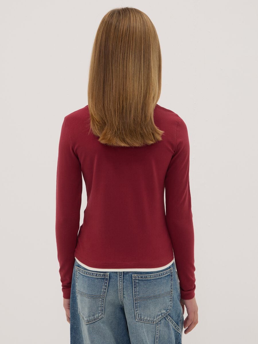 Red Harry Potter stretch cotton T-shirt_2