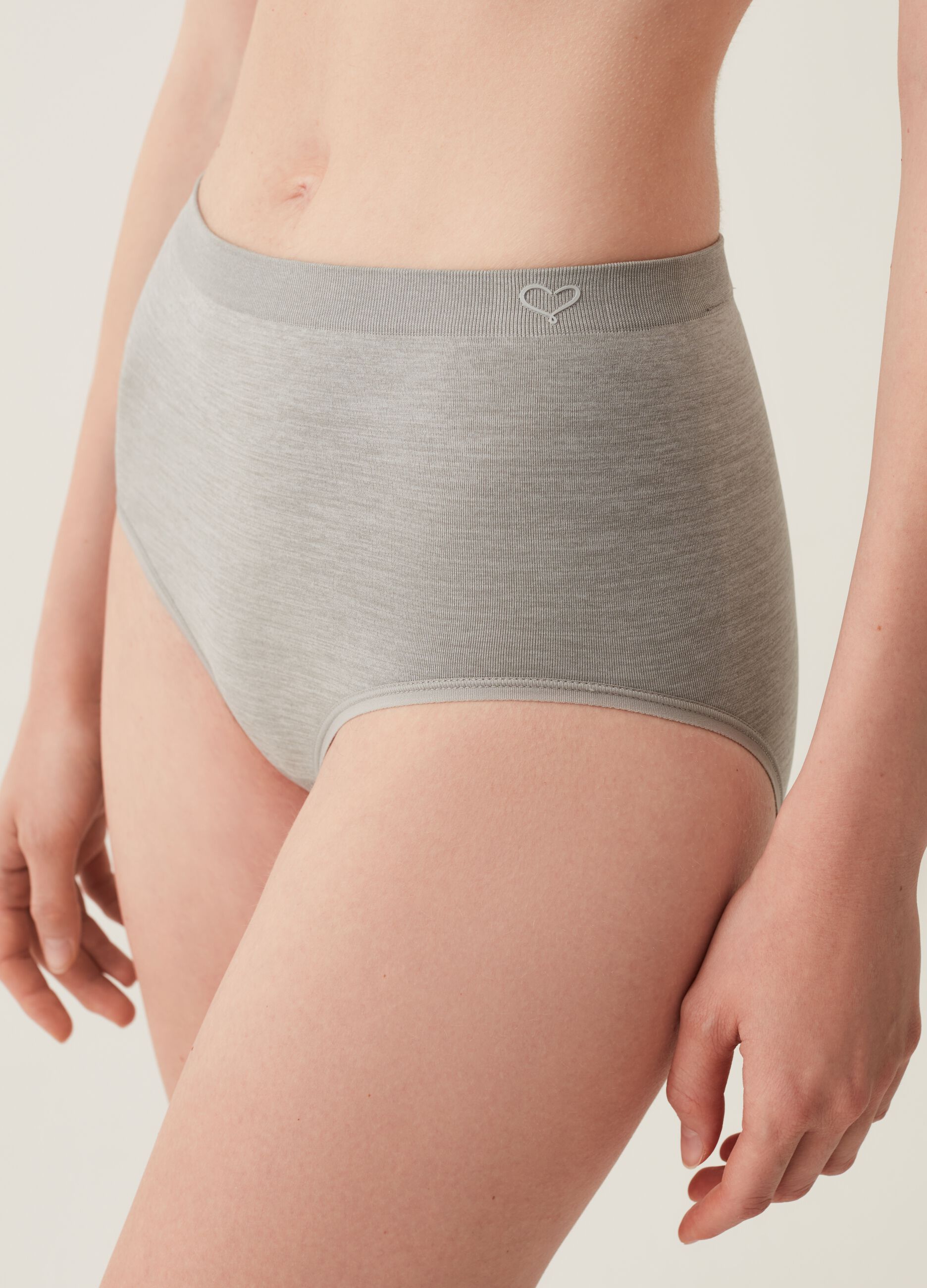 Slip a vita alta seamless The One_3