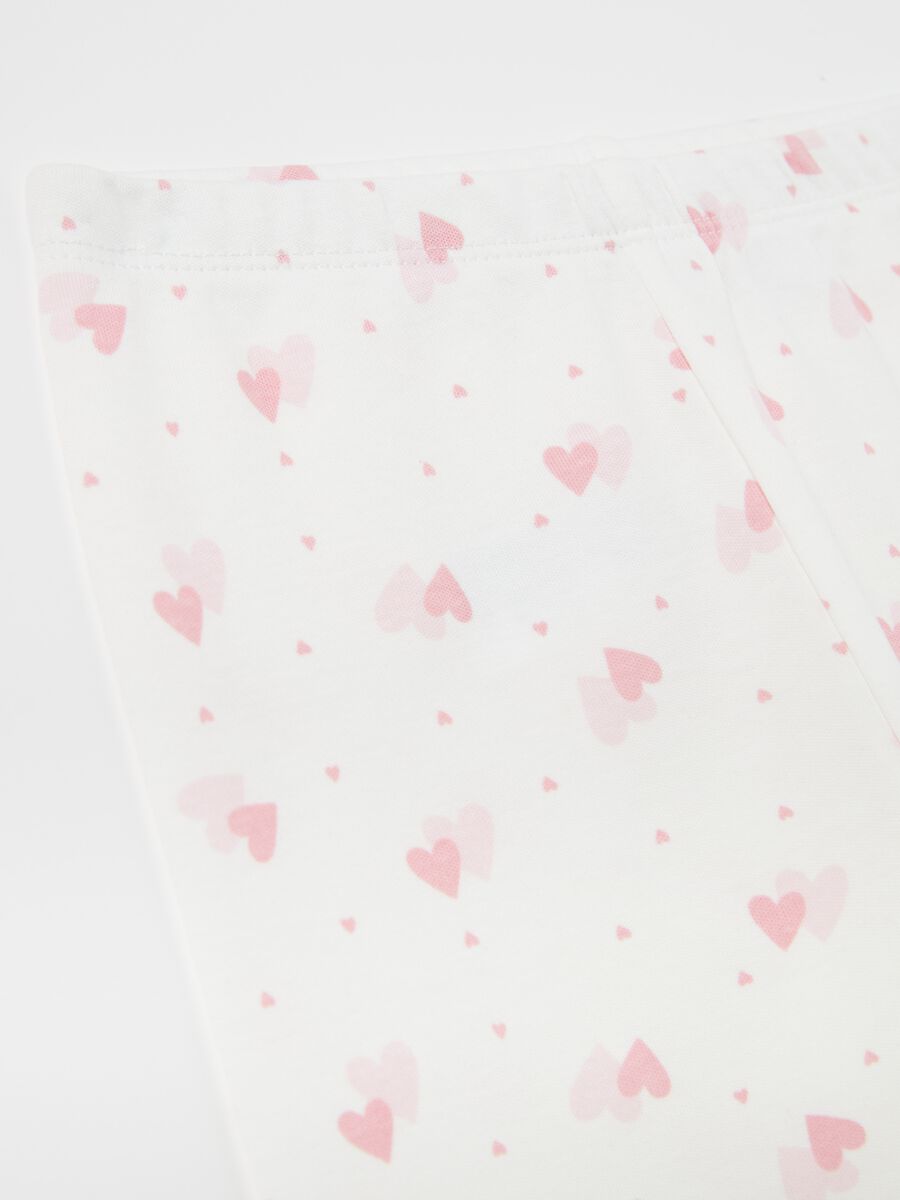 Organic cotton pyjamas with "Me and You" print_2