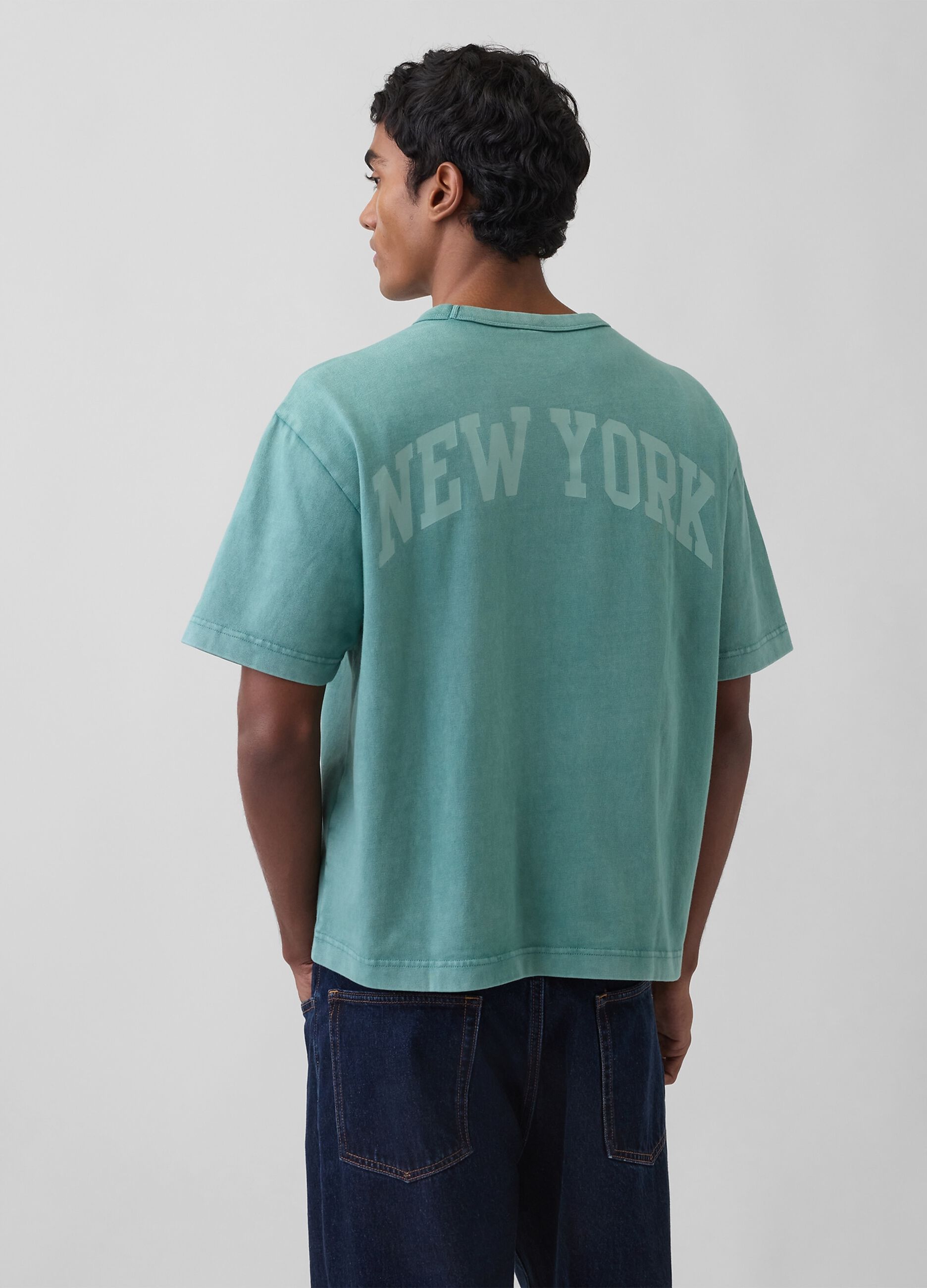 Pure cotton short-sleeve T-shirt