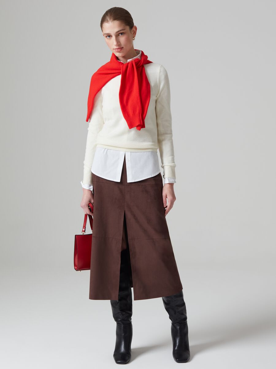 Wool pullover with round neck_1