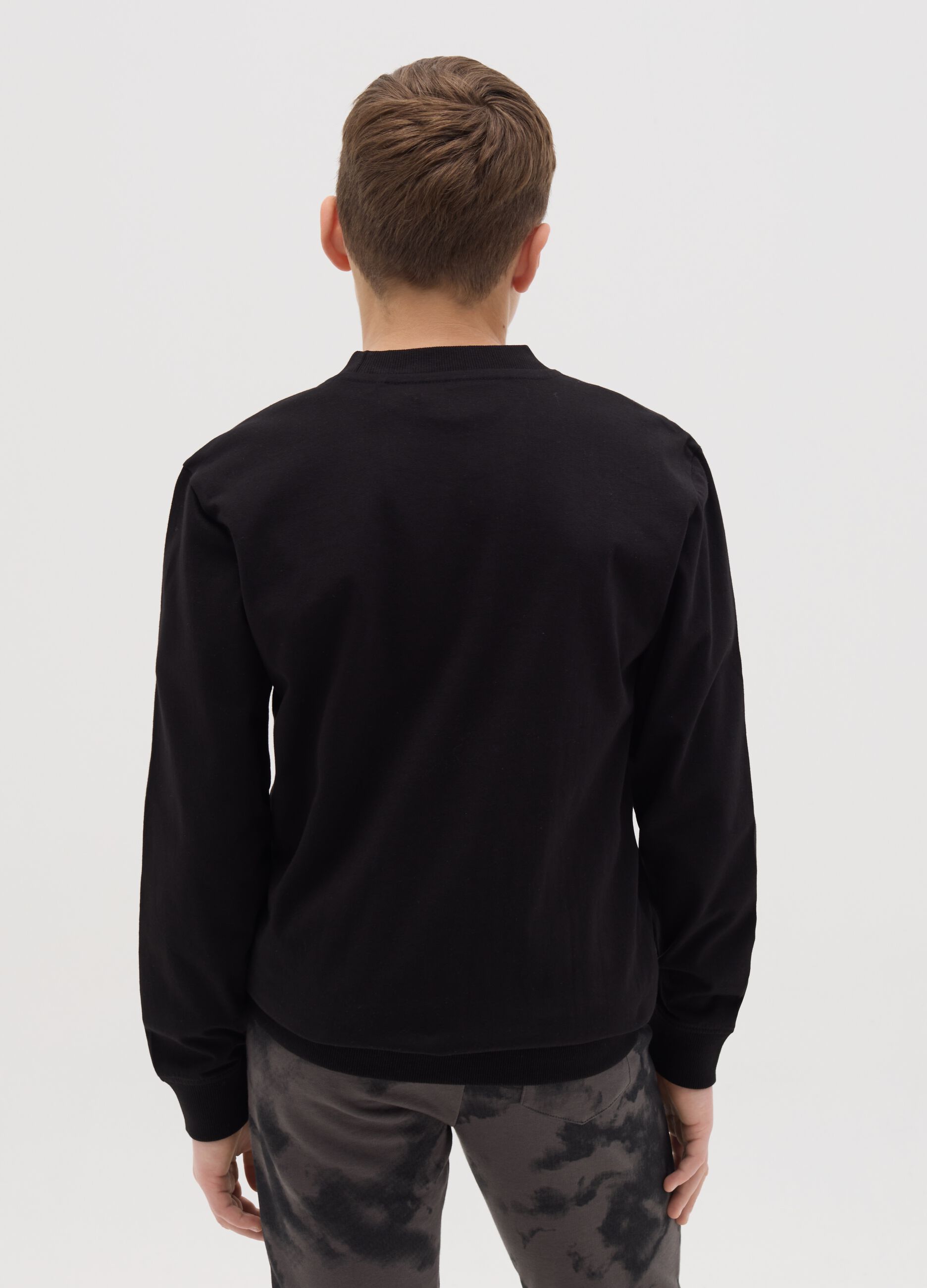"Nothing to declare" T-shirt in cotton