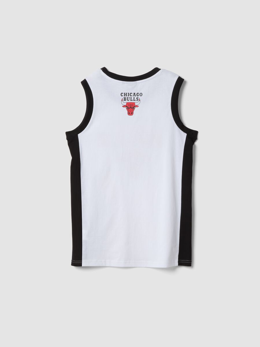 Canotta multicolor in puro cotone da ragazzo relaxed fit Chicago Bulls_4