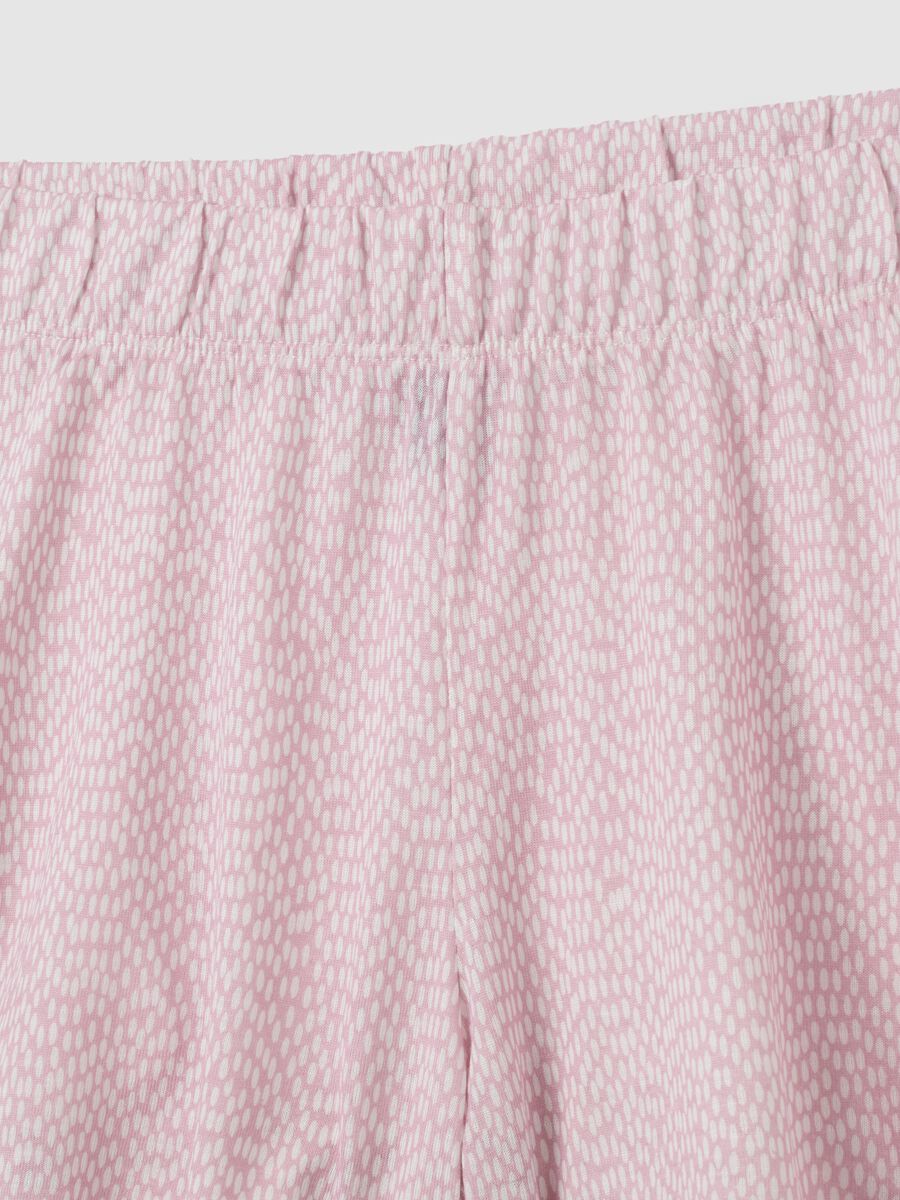 Shorts in puro viscosa rosa regular fit_5