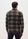 Multicolour check regular fit zip polar fleece high neck jumper_2
