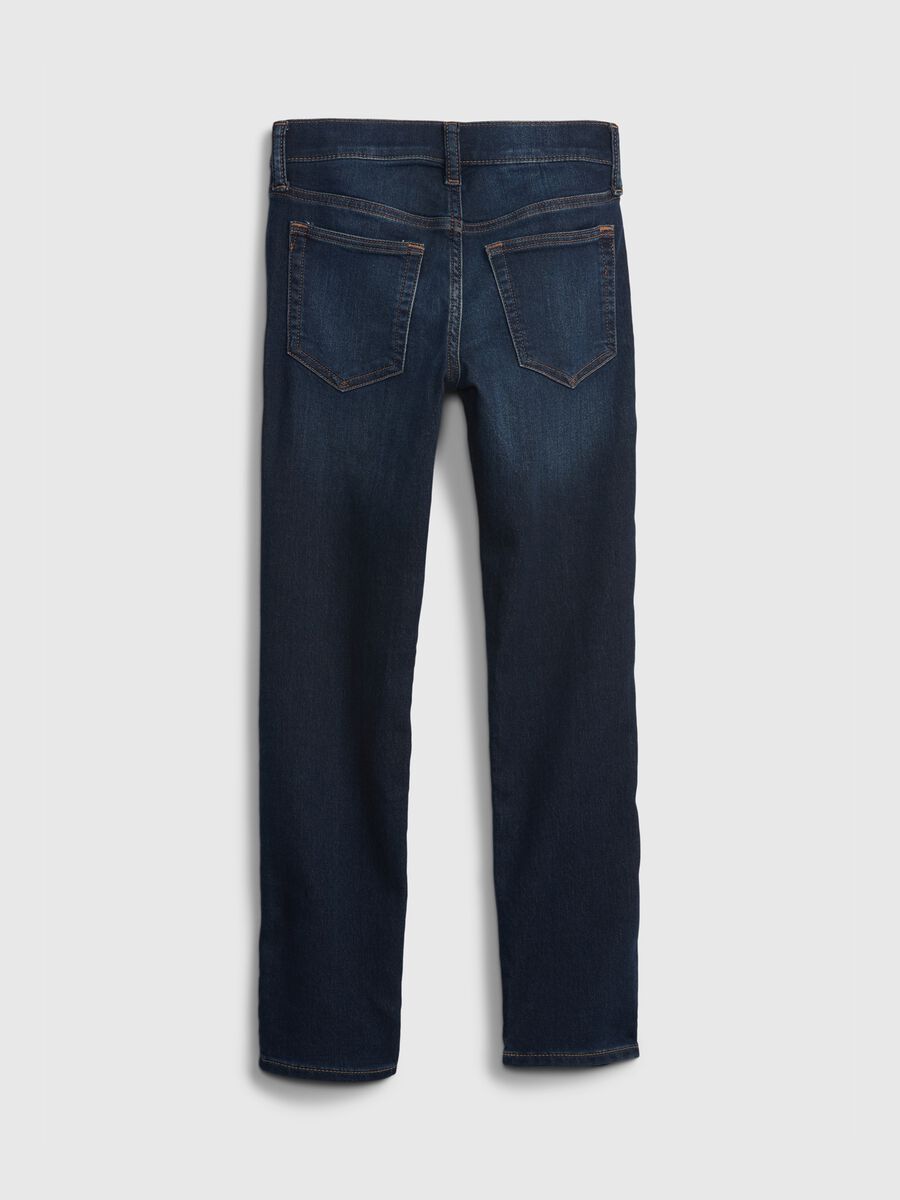 Slim-fit jeans with discolouring_1