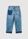 Children's jeans in loose fit denim_1