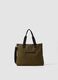 Green handbag with removable shoulder strap_2