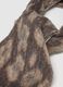 Brown Leopard Print Scarf with Fringes_1