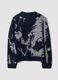 Blue stretch wool crew-neck jumper_2