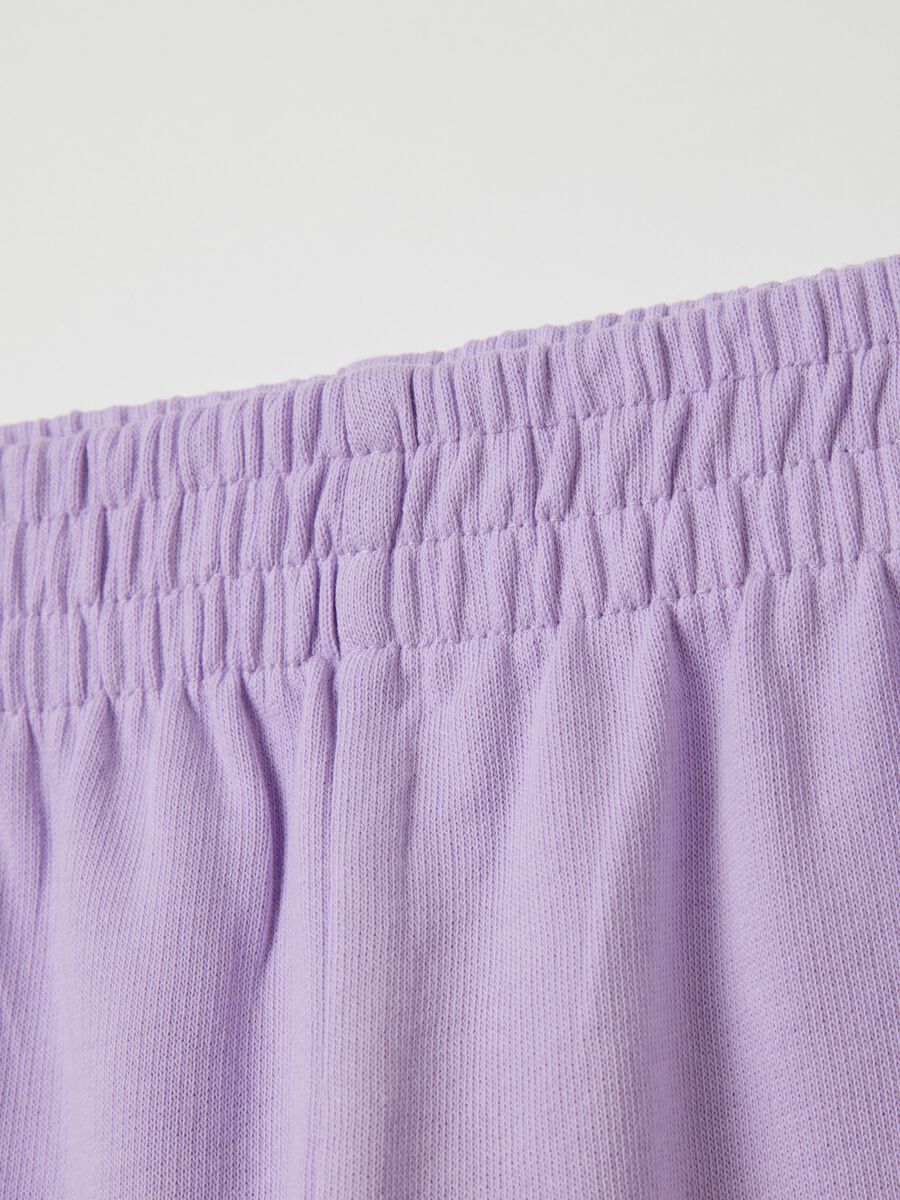 Cargo joggers with elasticated edging_3